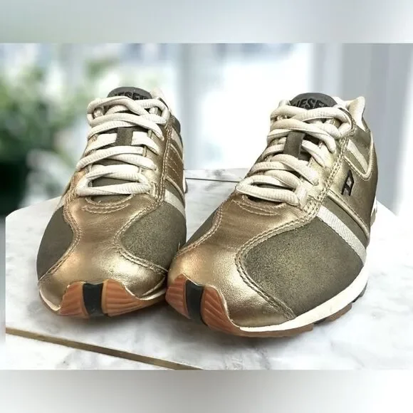 DIESEL Proton Y2K Retro Sneakers Leather 2000 VintageWomen's Size